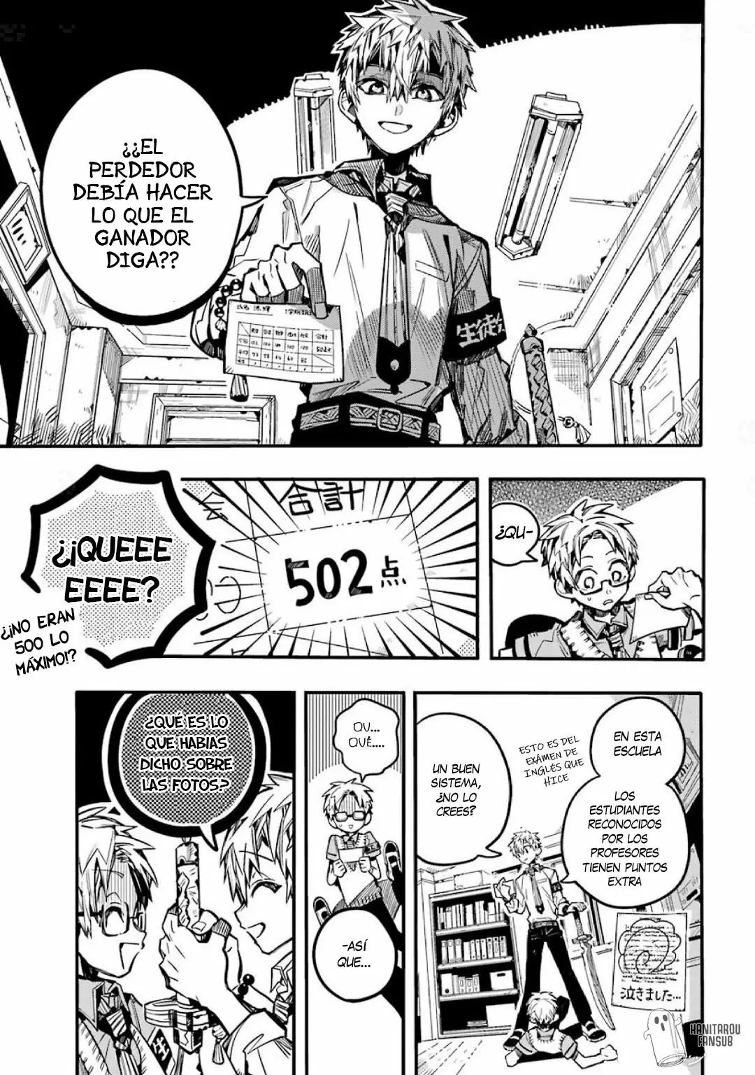 Jibaku Shounen Hanako-kun Capítulo 59 - Página 31