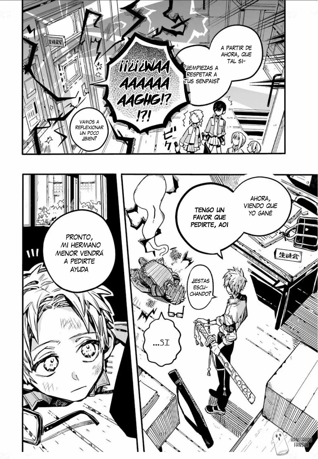 Jibaku Shounen Hanako-kun Capítulo 59 - Página 32