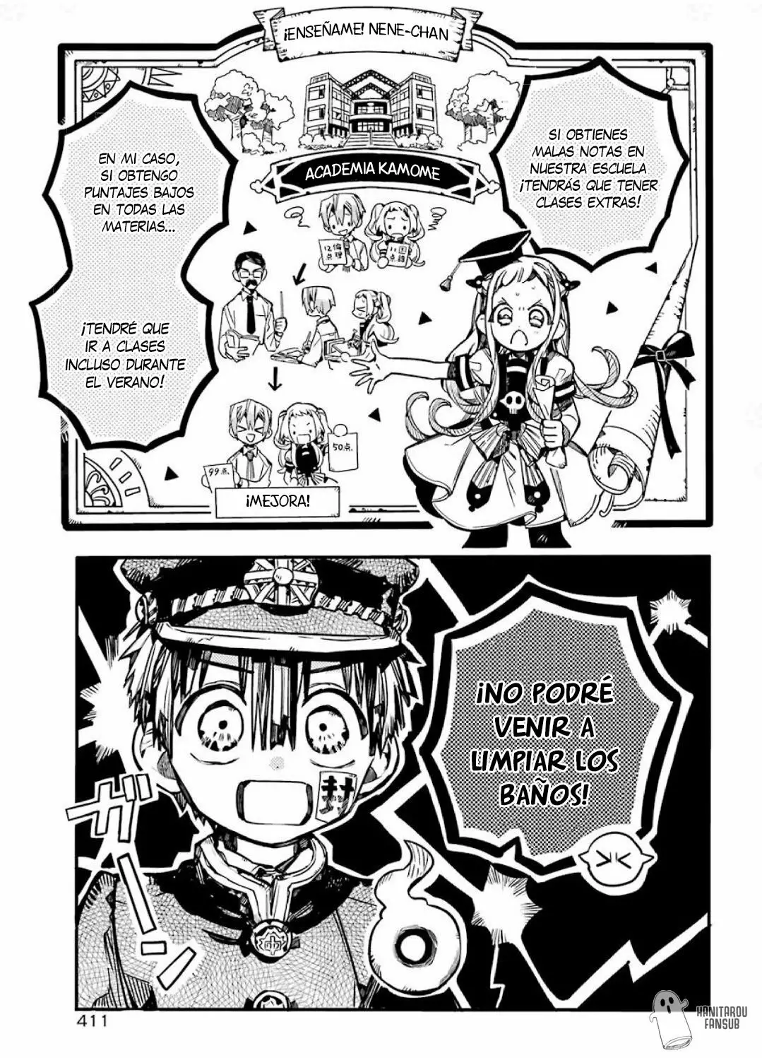Jibaku Shounen Hanako-kun Capítulo 59 - Página 7