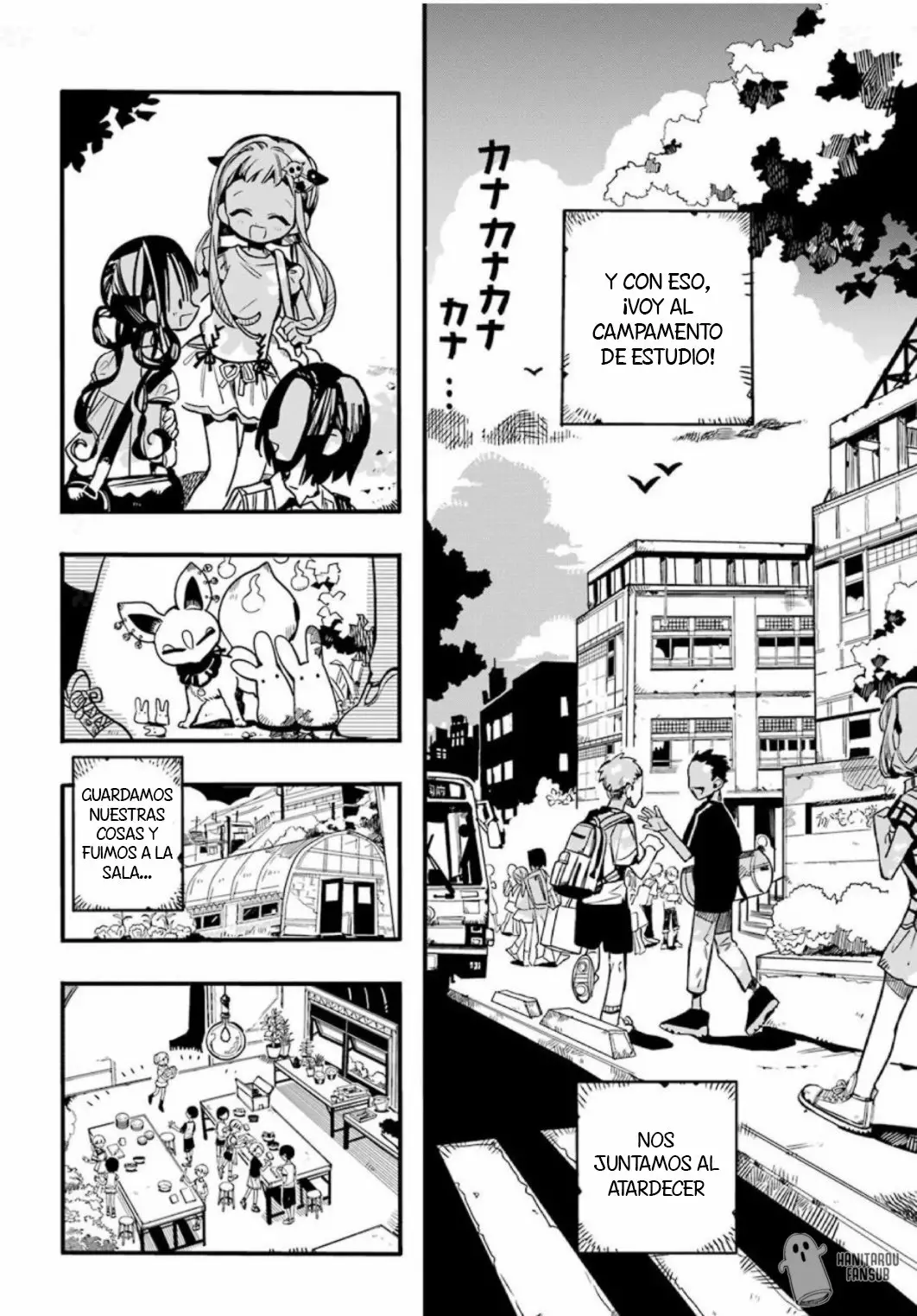 Jibaku Shounen Hanako-kun Capítulo 60 - Página 11