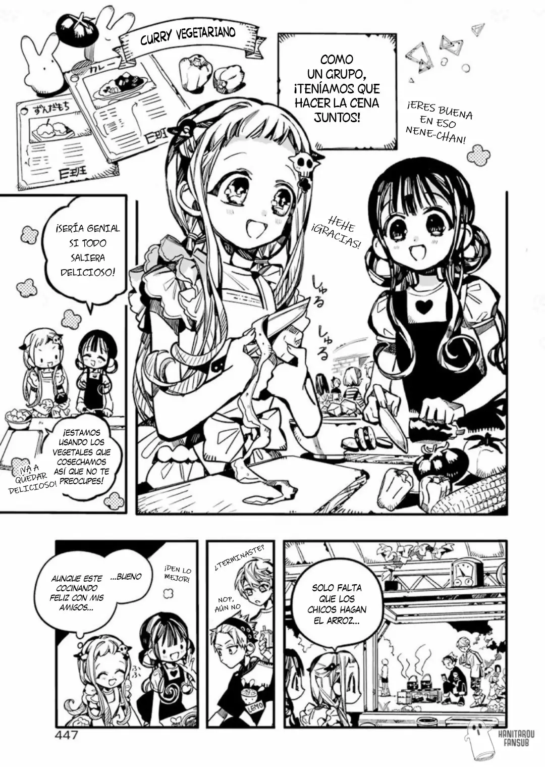 Jibaku Shounen Hanako-kun Capítulo 60 - Página 12