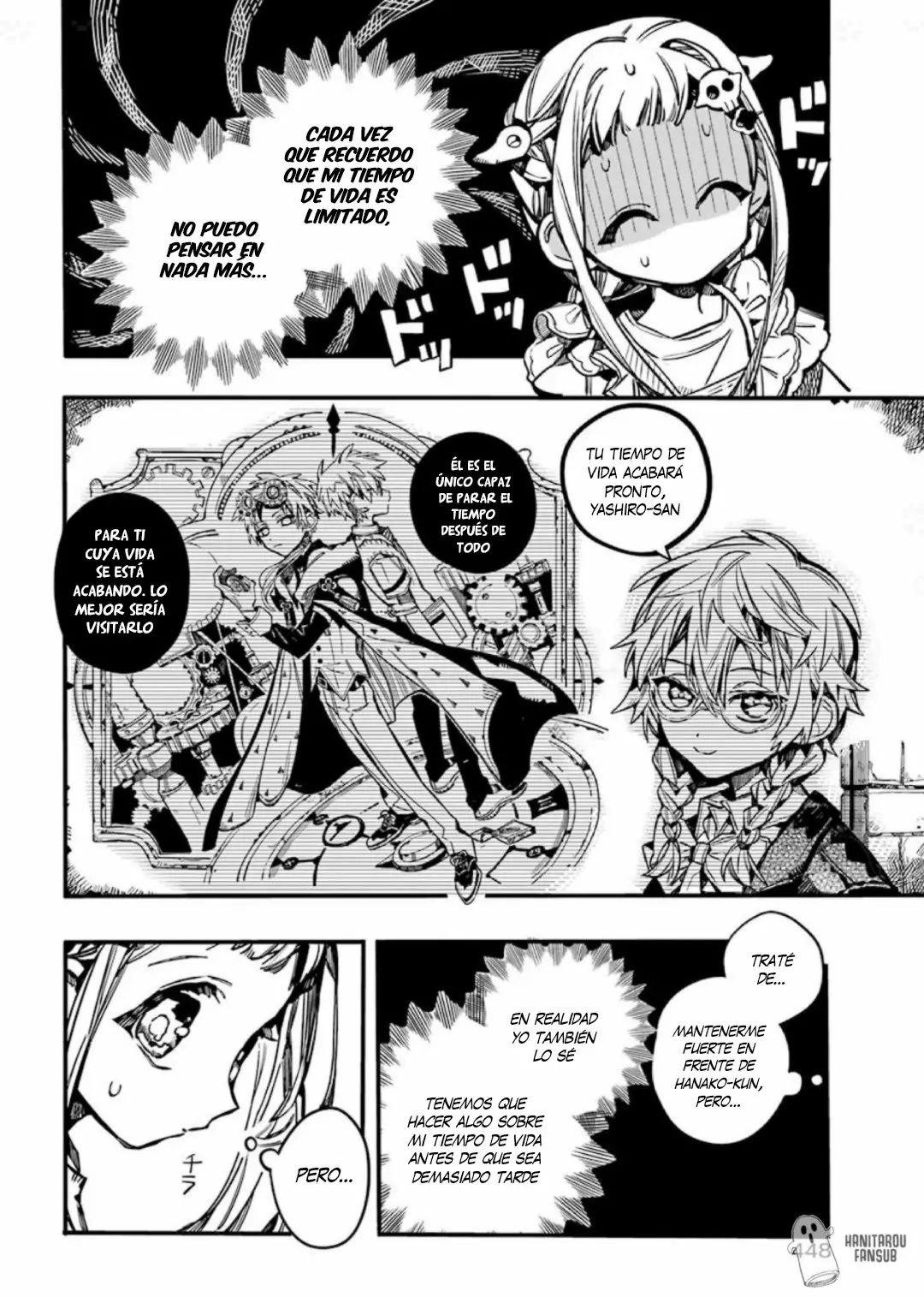 Jibaku Shounen Hanako-kun Capítulo 60 - Página 13