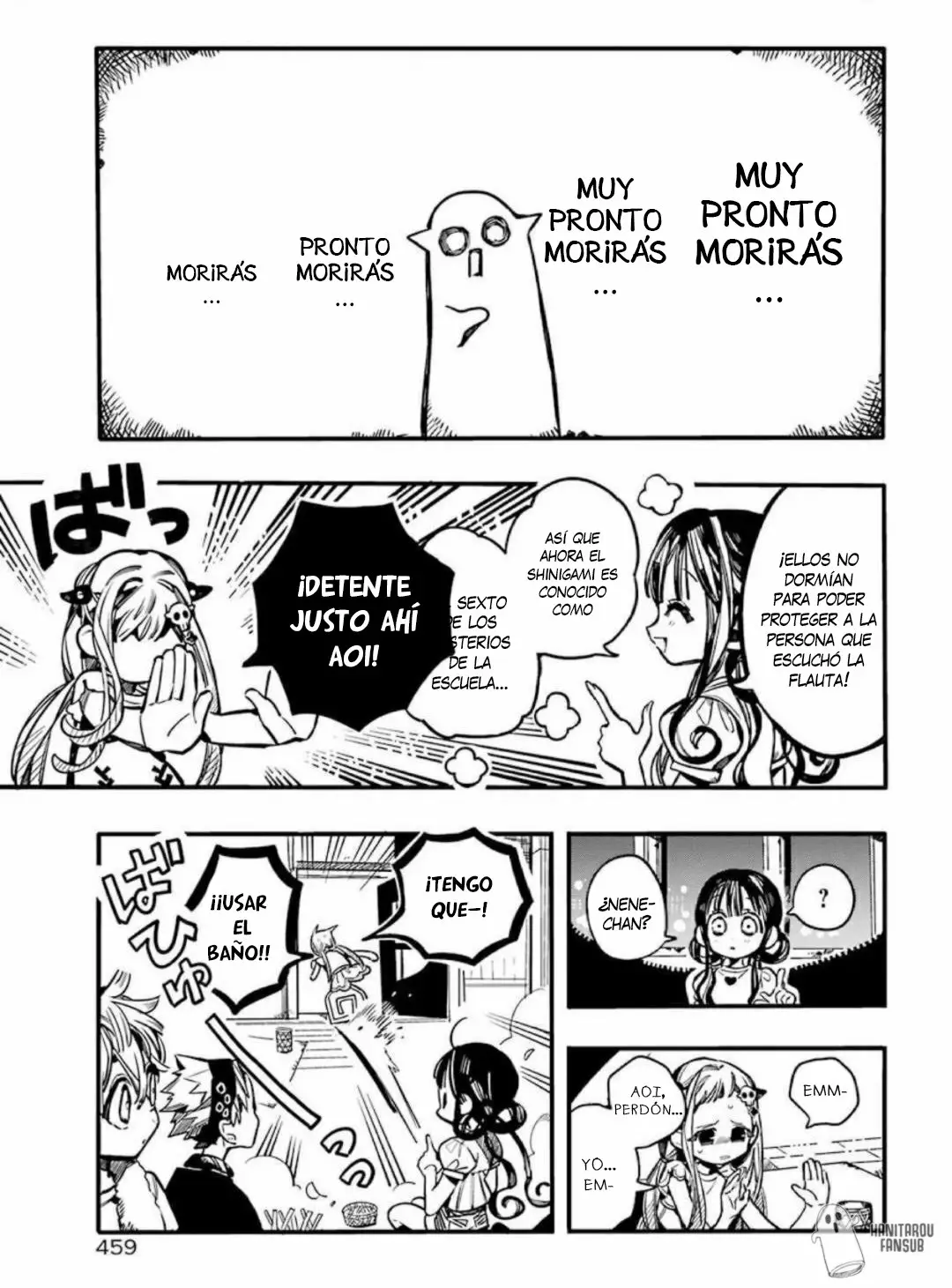 Jibaku Shounen Hanako-kun Capítulo 60 - Página 24