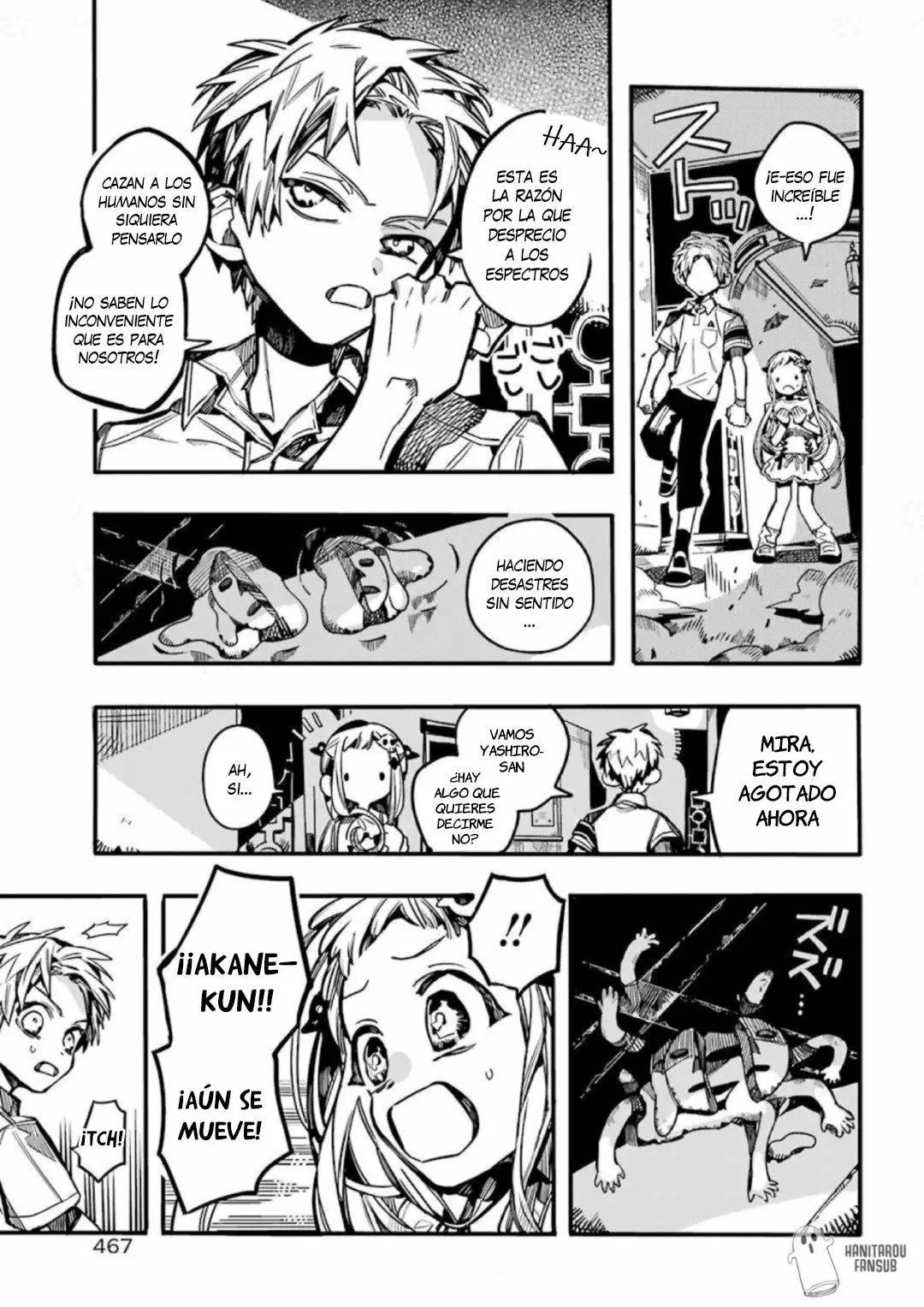 Jibaku Shounen Hanako-kun Capítulo 60 - Página 32