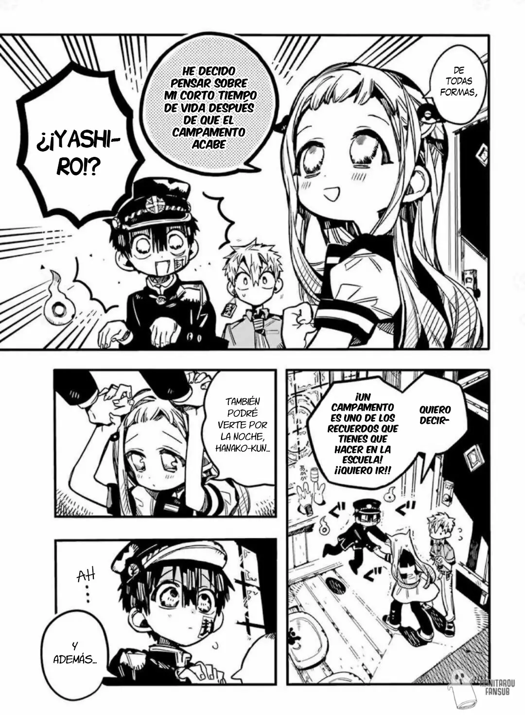 Jibaku Shounen Hanako-kun Capítulo 60 - Página 8