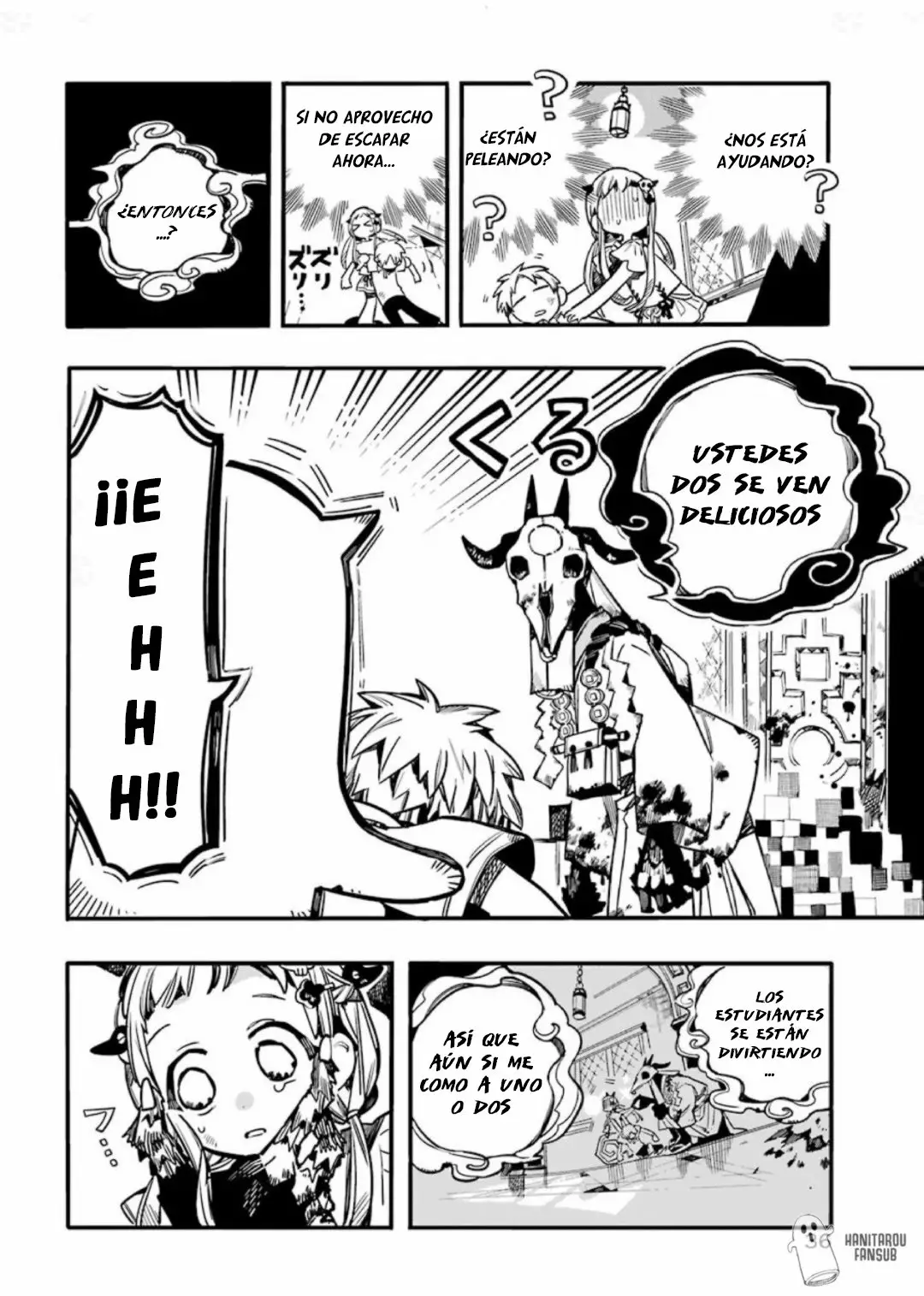 Jibaku Shounen Hanako-kun Capítulo 61 - Página 11