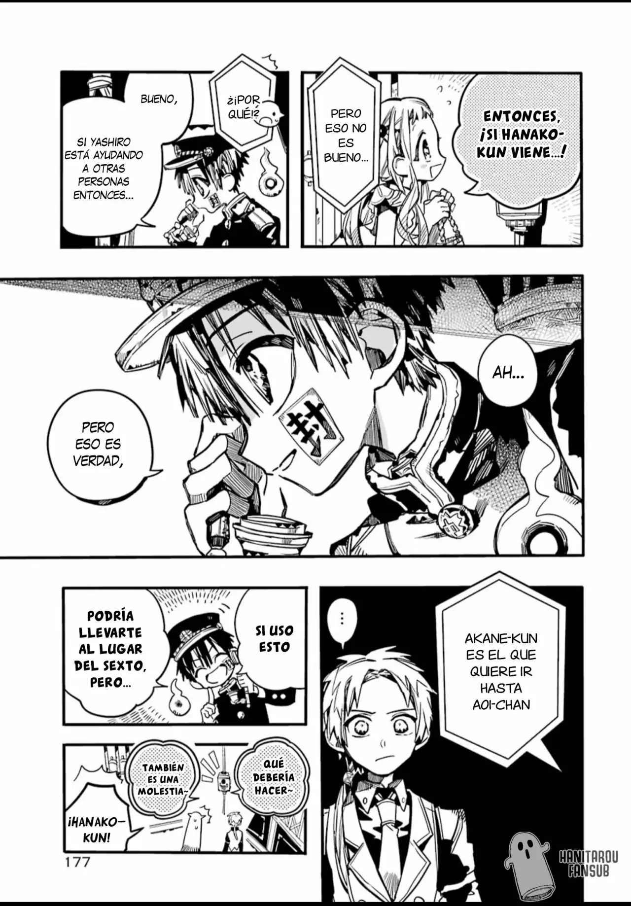 Jibaku Shounen Hanako-kun Capítulo 62 - Página 27