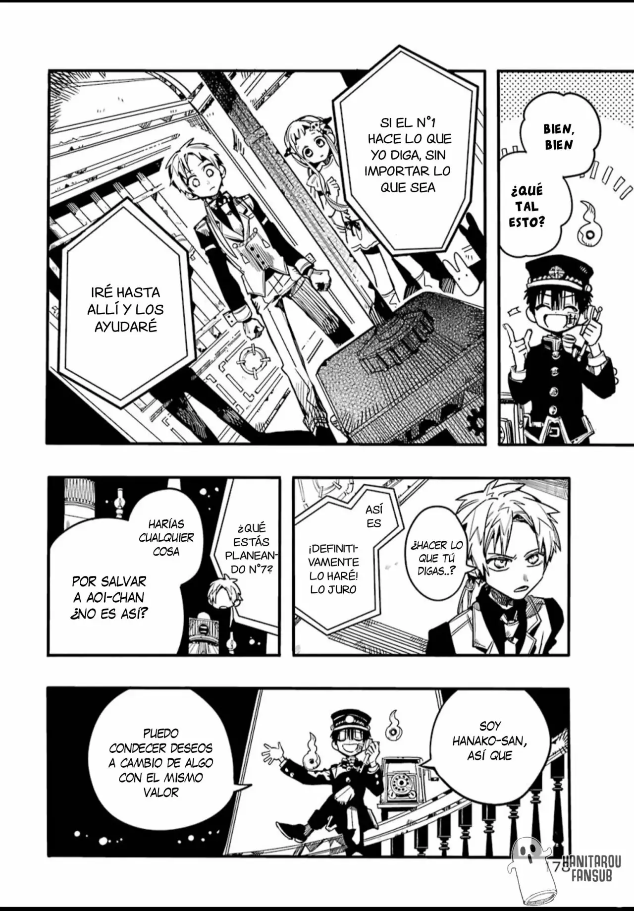 Jibaku Shounen Hanako-kun Capítulo 62 - Página 28