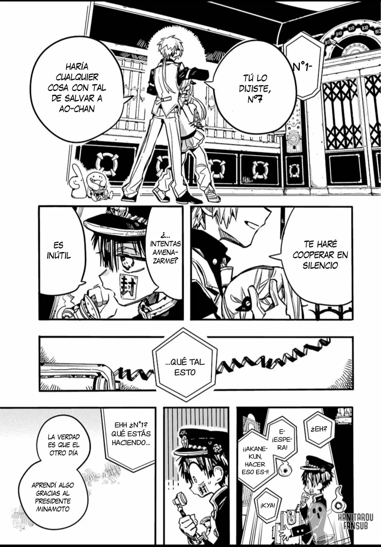 Jibaku Shounen Hanako-kun Capítulo 62 - Página 31