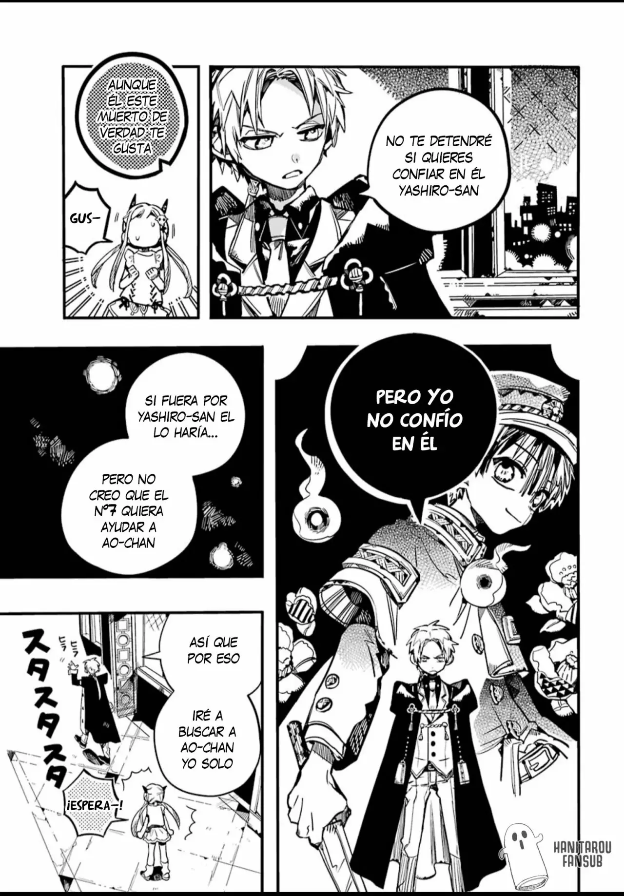 Jibaku Shounen Hanako-kun Capítulo 62 - Página 9