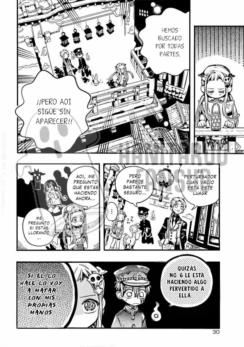 Jibaku Shounen Hanako-kun Capítulo 64 - Página 10