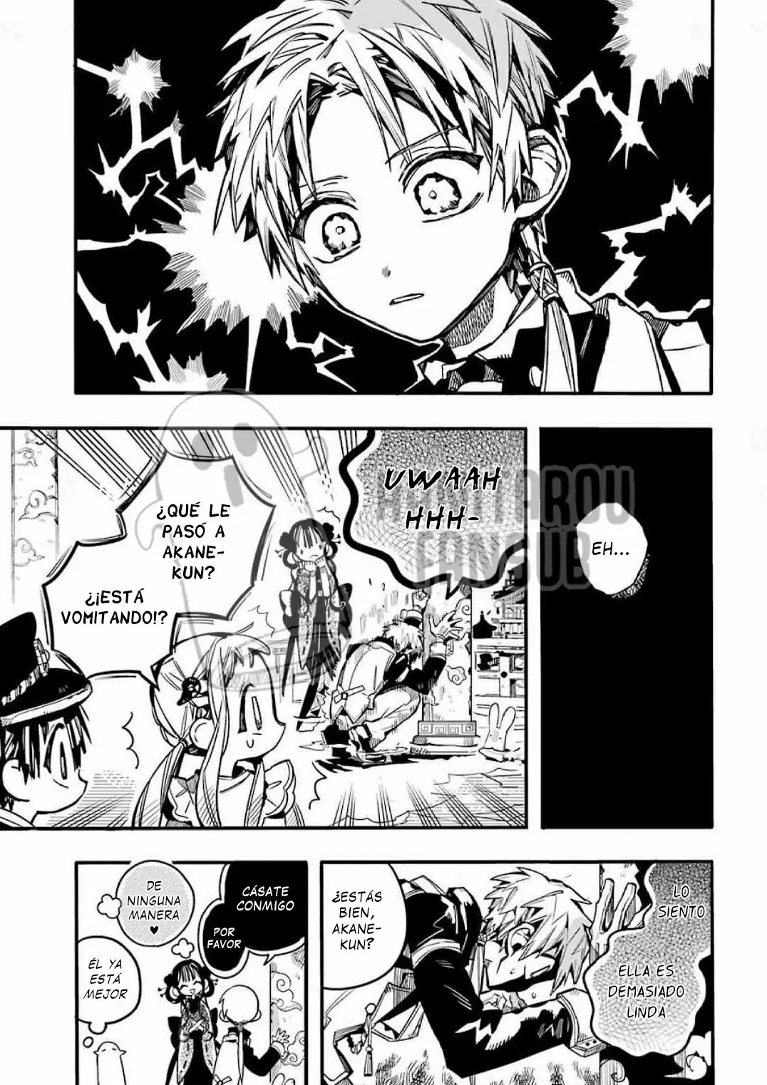 Jibaku Shounen Hanako-kun Capítulo 64 - Página 17