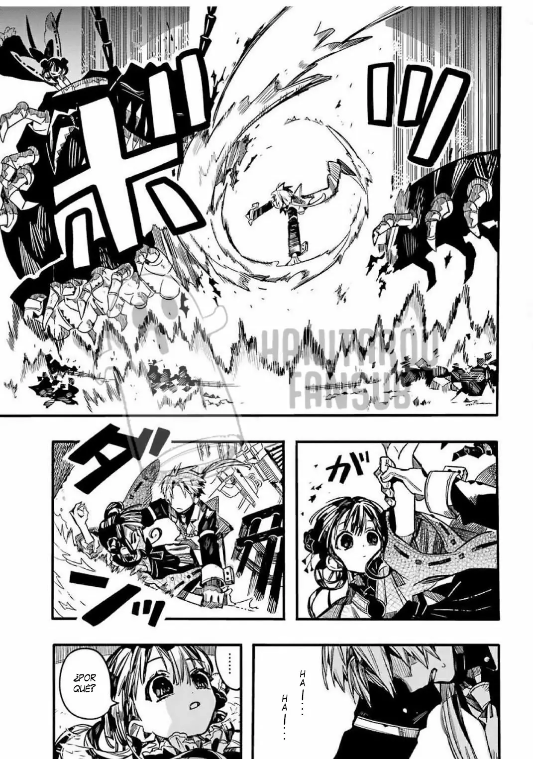 Jibaku Shounen Hanako-kun Capítulo 64 - Página 35