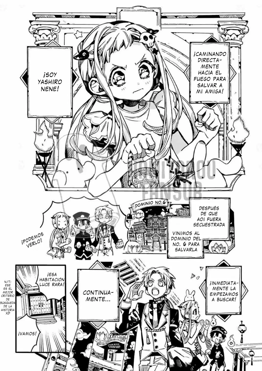 Jibaku Shounen Hanako-kun Capítulo 64 - Página 8