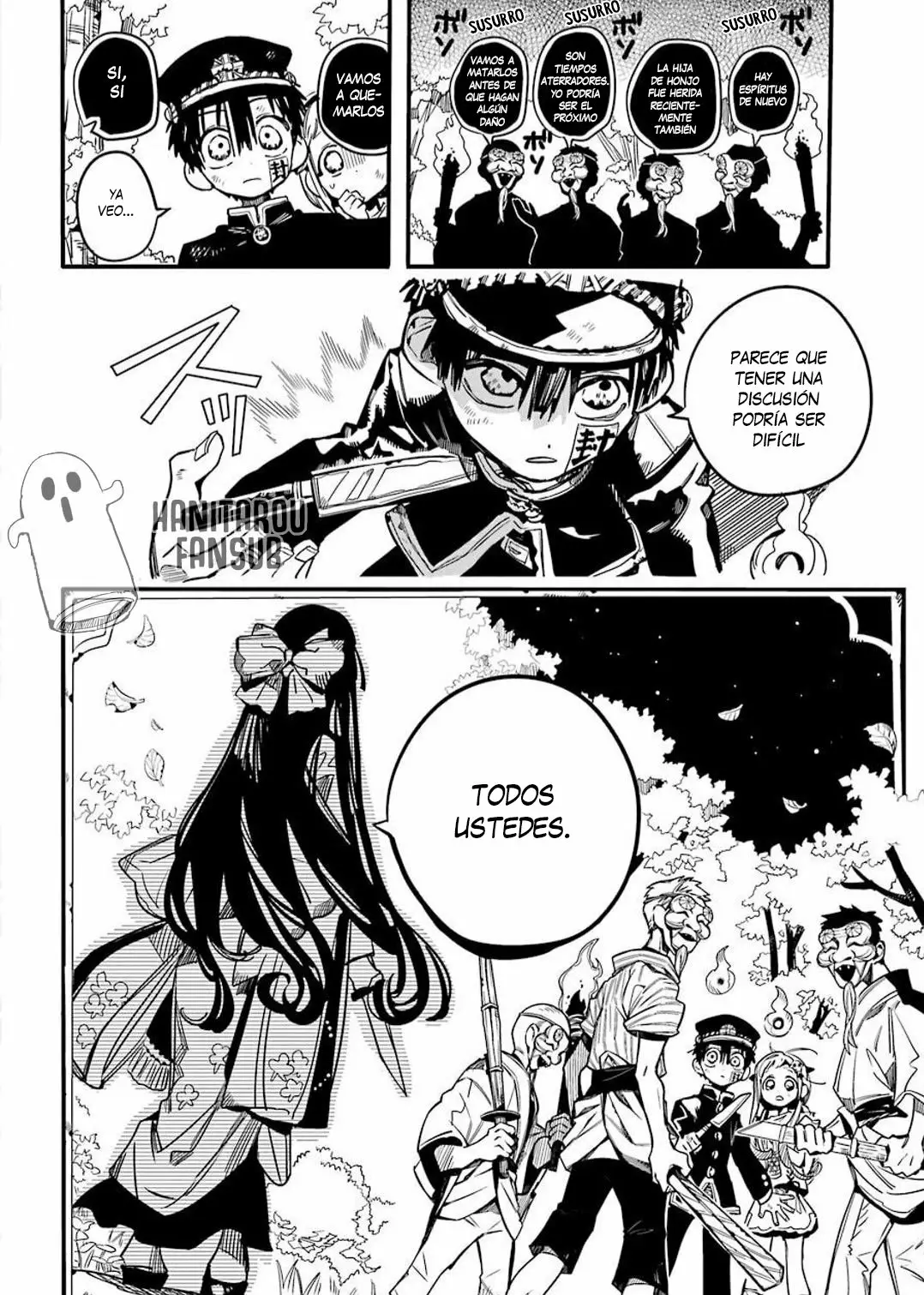 Jibaku Shounen Hanako-kun Capítulo 66 - Página 14