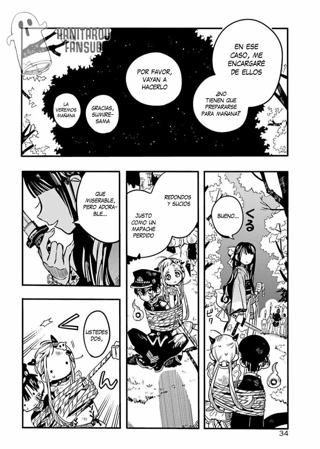 Jibaku Shounen Hanako-kun Capítulo 66 - Página 16