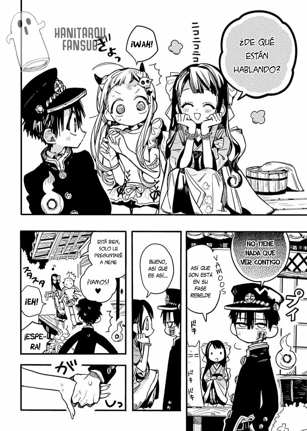 Jibaku Shounen Hanako-kun Capítulo 66 - Página 28