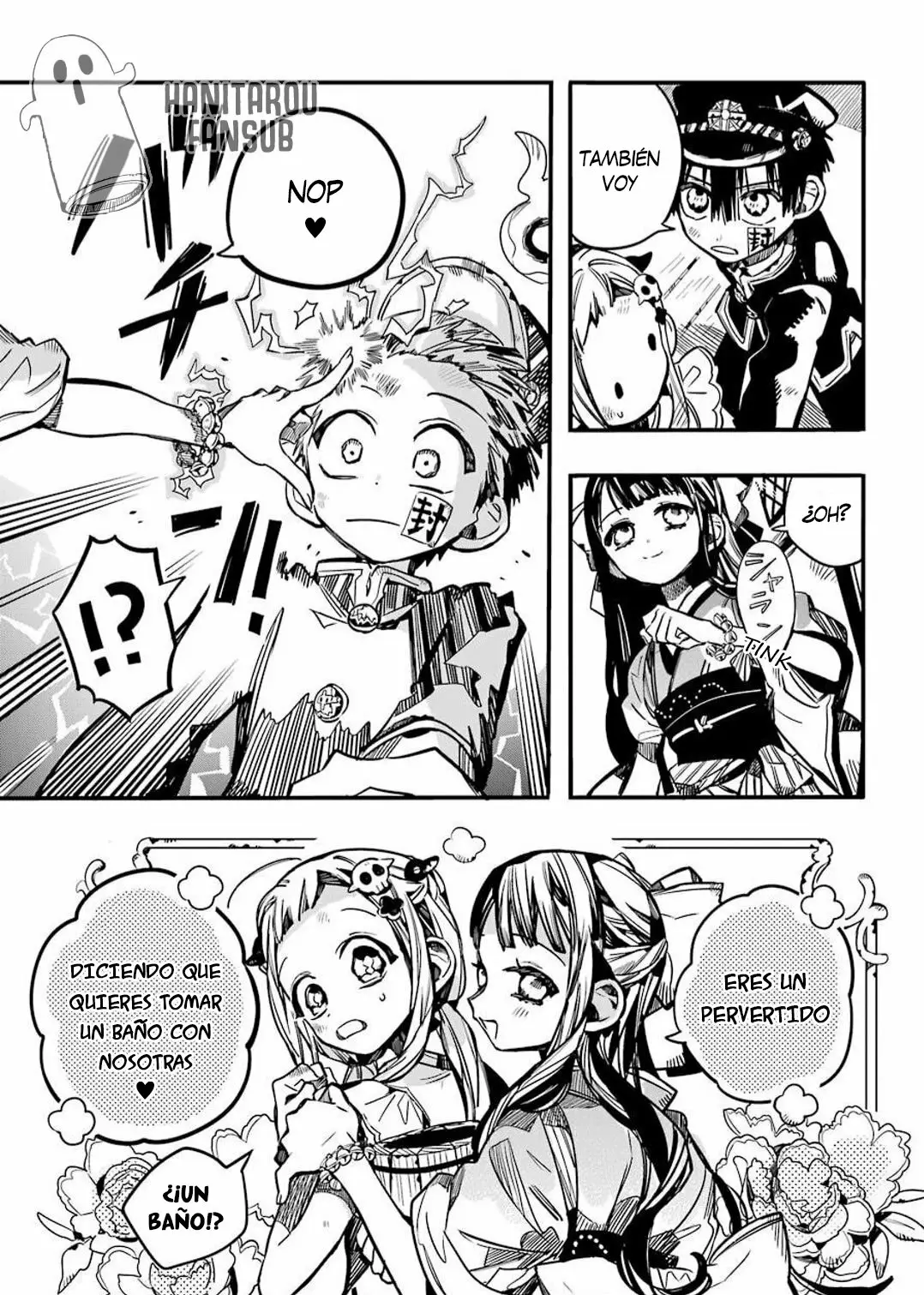 Jibaku Shounen Hanako-kun Capítulo 66 - Página 29