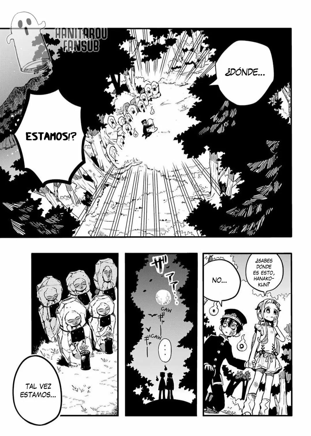 Jibaku Shounen Hanako-kun Capítulo 66 - Página 9