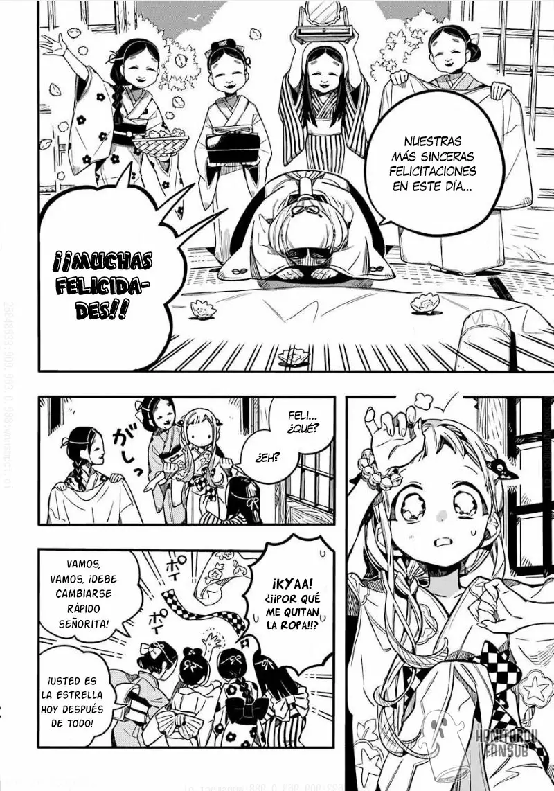 Jibaku Shounen Hanako-kun Capítulo 67 - Página 17