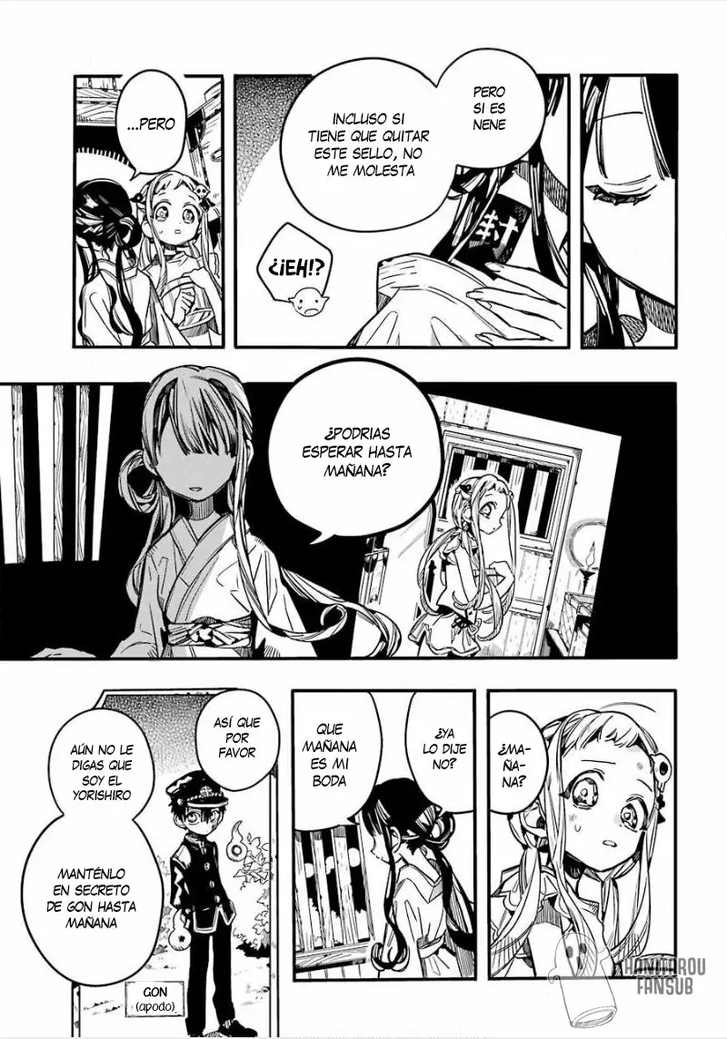 Jibaku Shounen Hanako-kun Capítulo 67 - Página 8