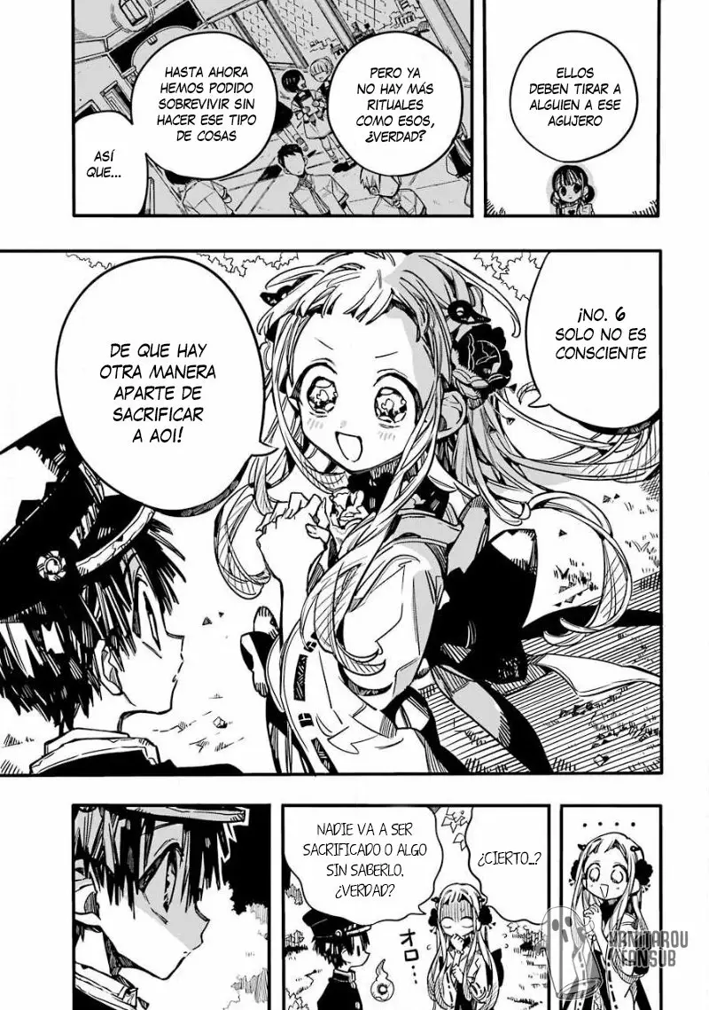 Jibaku Shounen Hanako-kun Capítulo 68 - Página 21