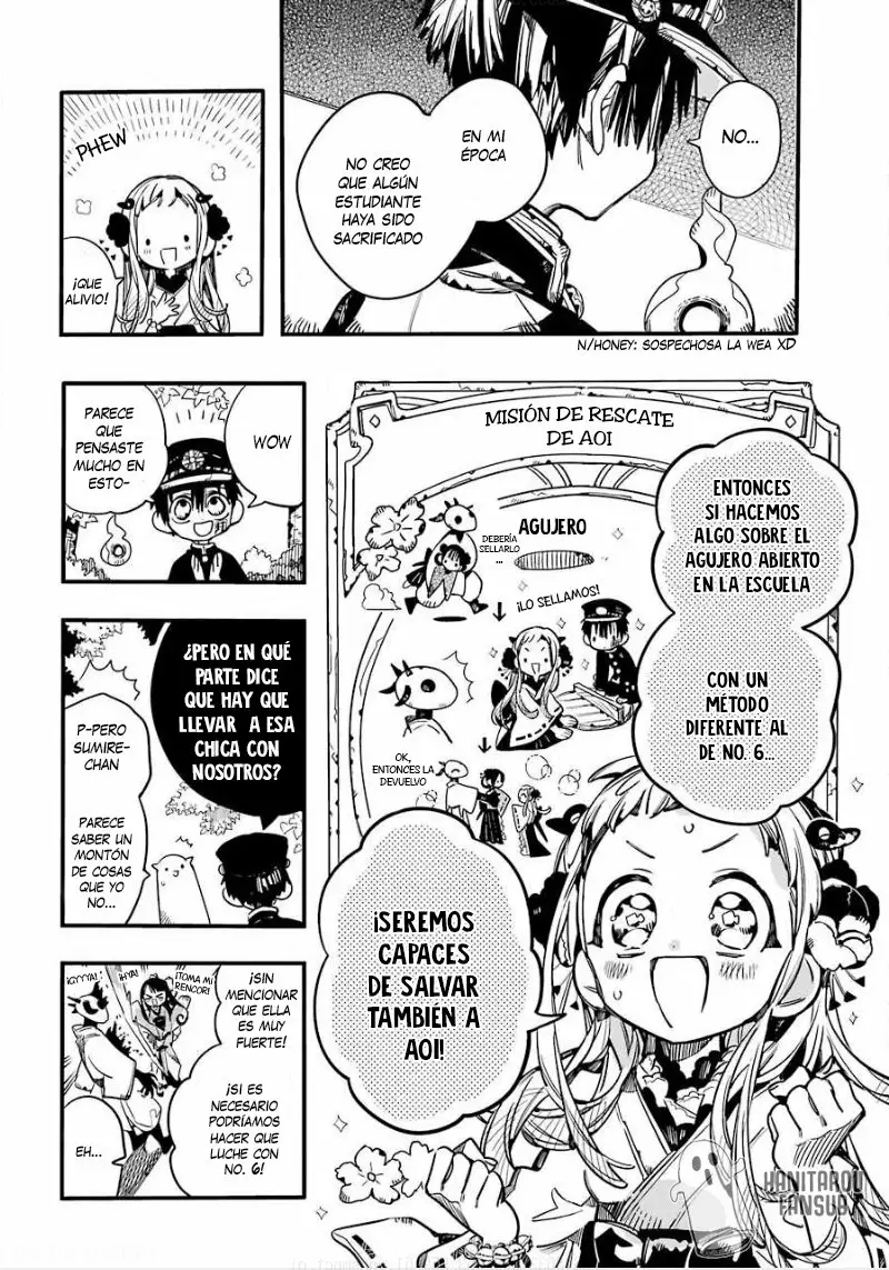 Jibaku Shounen Hanako-kun Capítulo 68 - Página 22