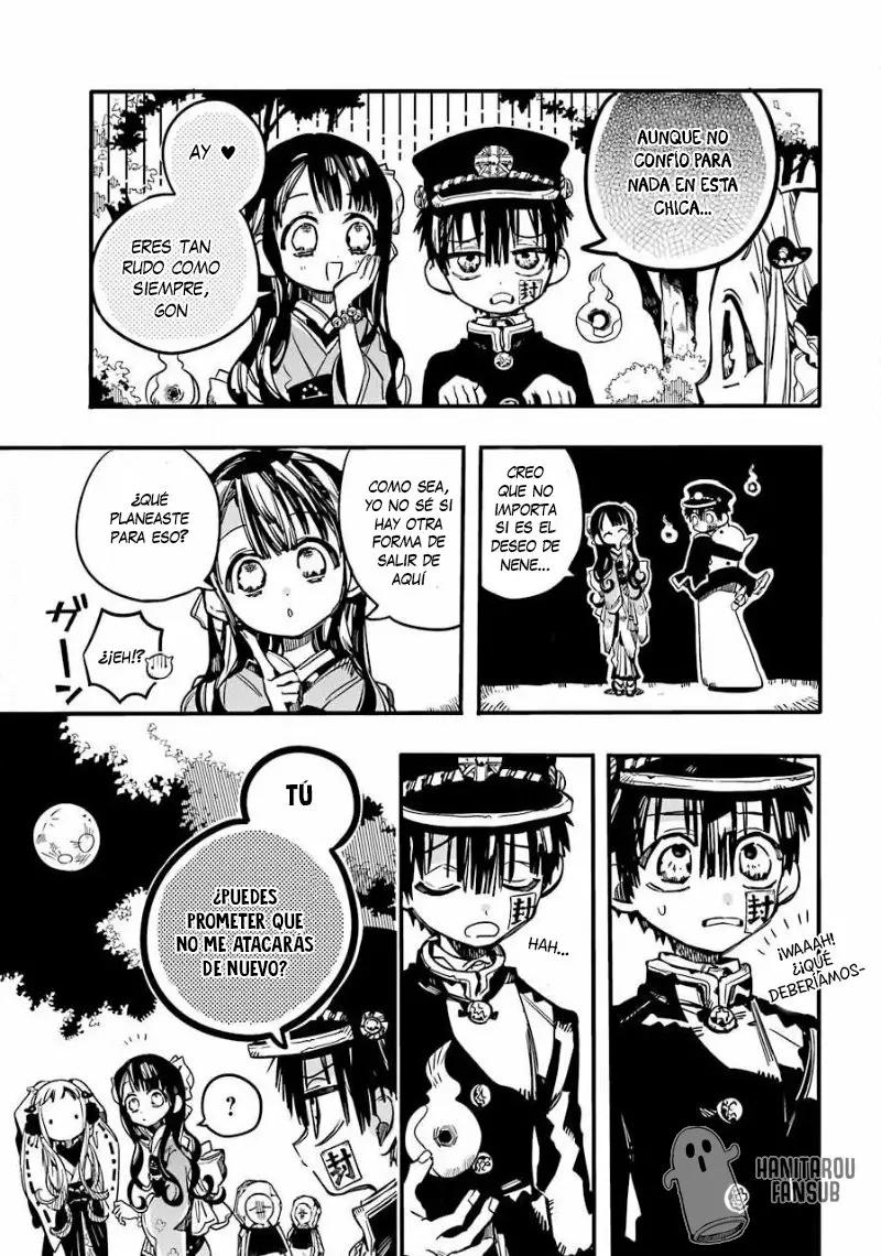 Jibaku Shounen Hanako-kun Capítulo 68 - Página 23