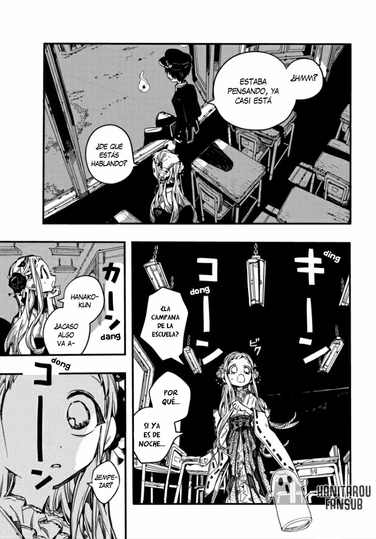 Jibaku Shounen Hanako-kun Capítulo 71 - Página 17