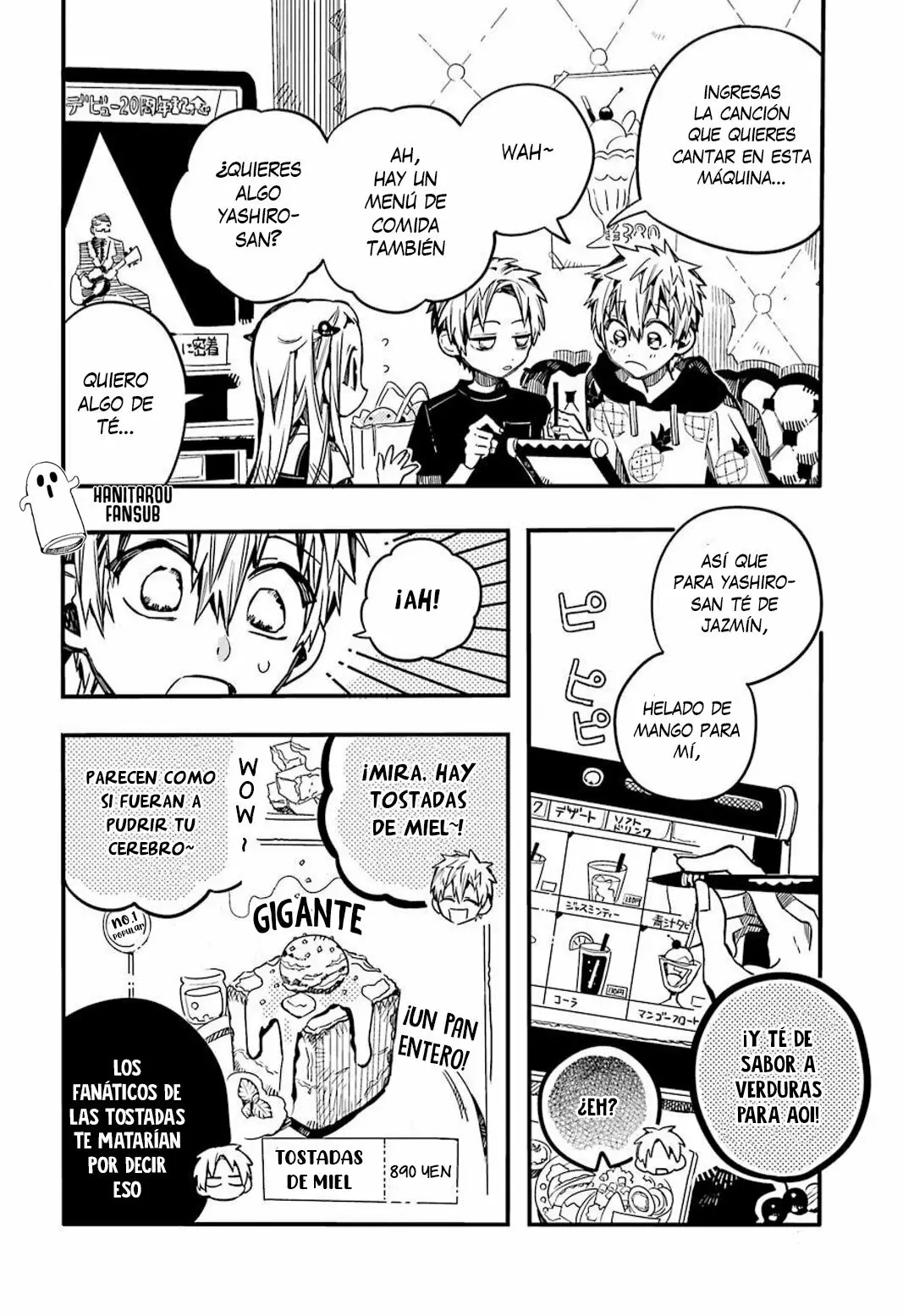 Jibaku Shounen Hanako-kun Capítulo 72 - Página 19