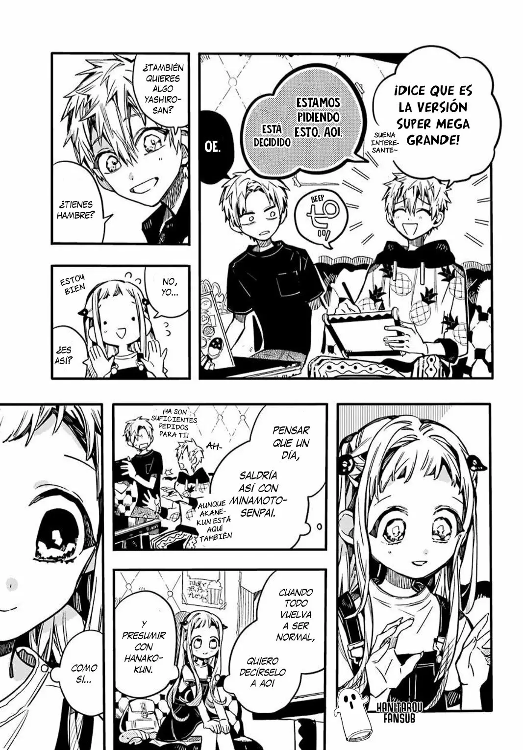 Jibaku Shounen Hanako-kun Capítulo 72 - Página 20