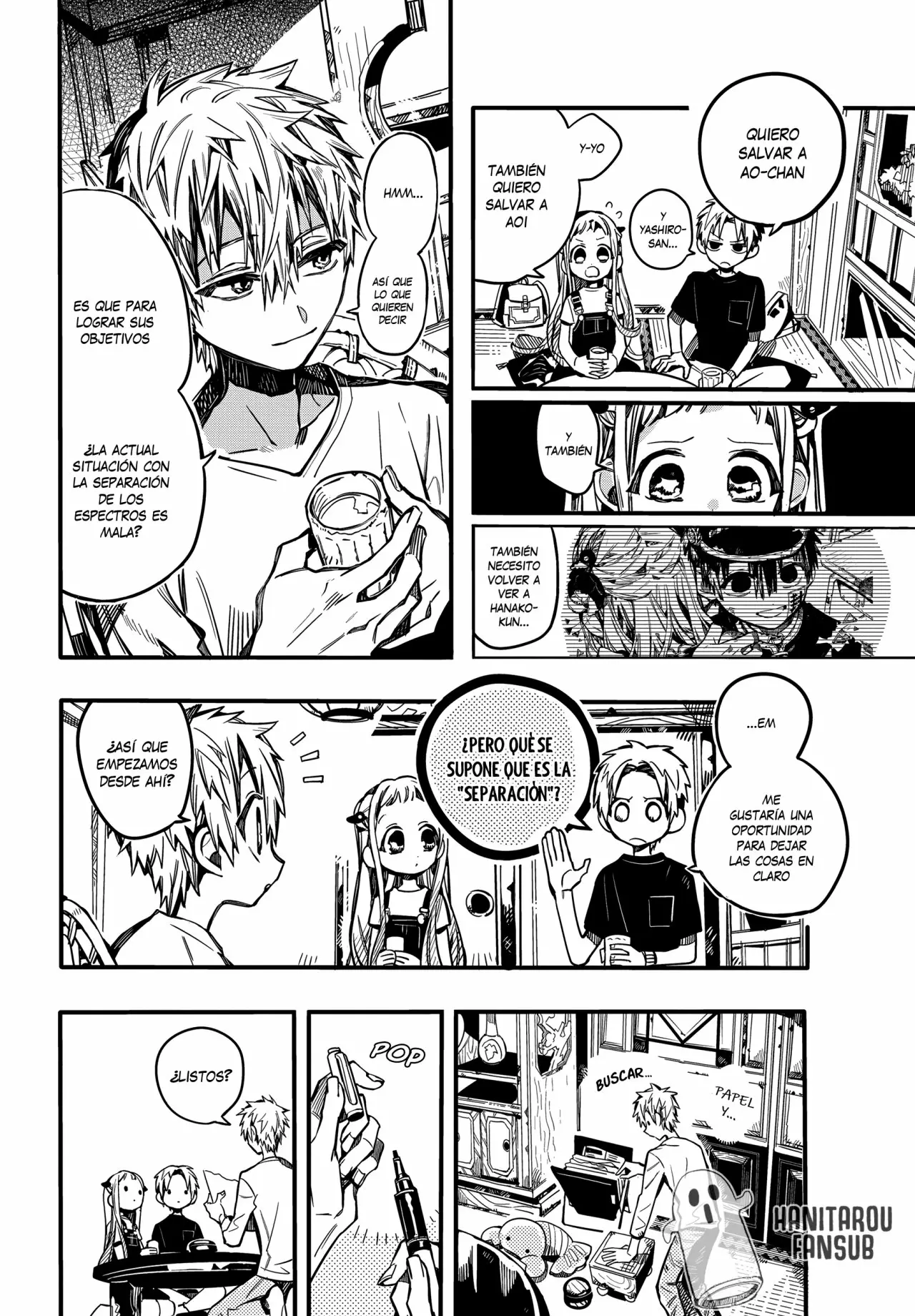 Jibaku Shounen Hanako-kun Capítulo 73 - Página 10