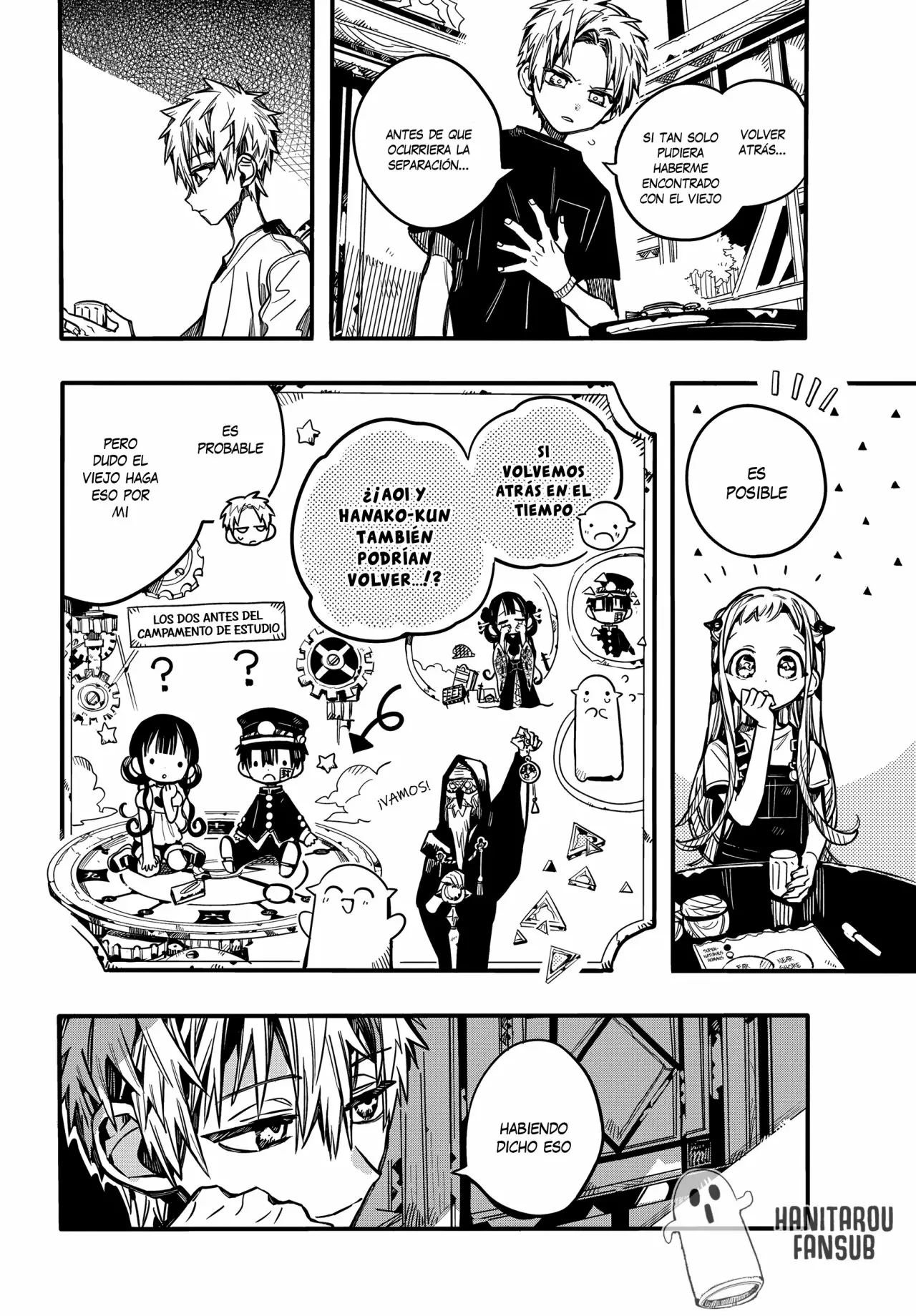 Jibaku Shounen Hanako-kun Capítulo 73 - Página 14