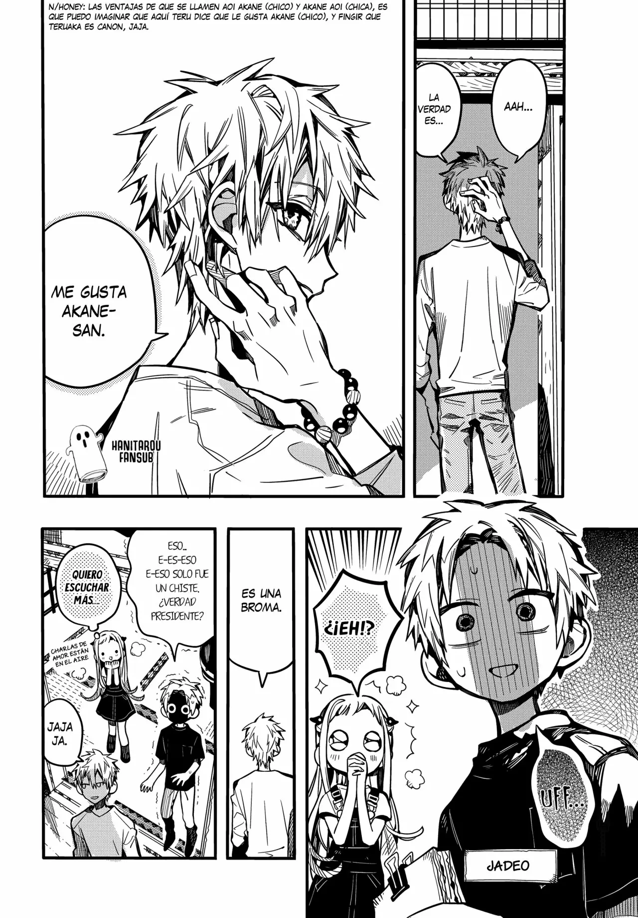 Jibaku Shounen Hanako-kun Capítulo 73 - Página 28