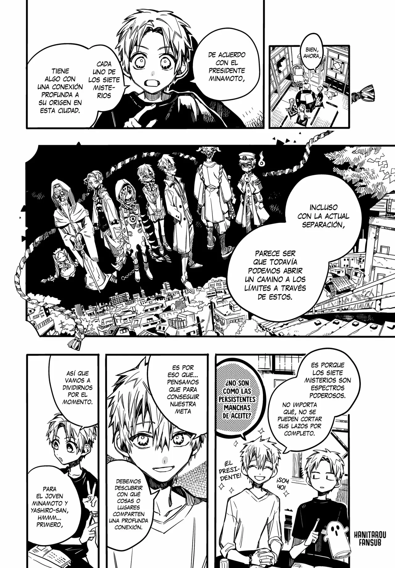 Jibaku Shounen Hanako-kun Capítulo 74 - Página 10