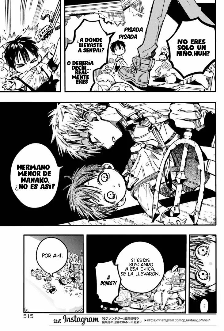 Jibaku Shounen Hanako-kun Capítulo 76 - Página 15