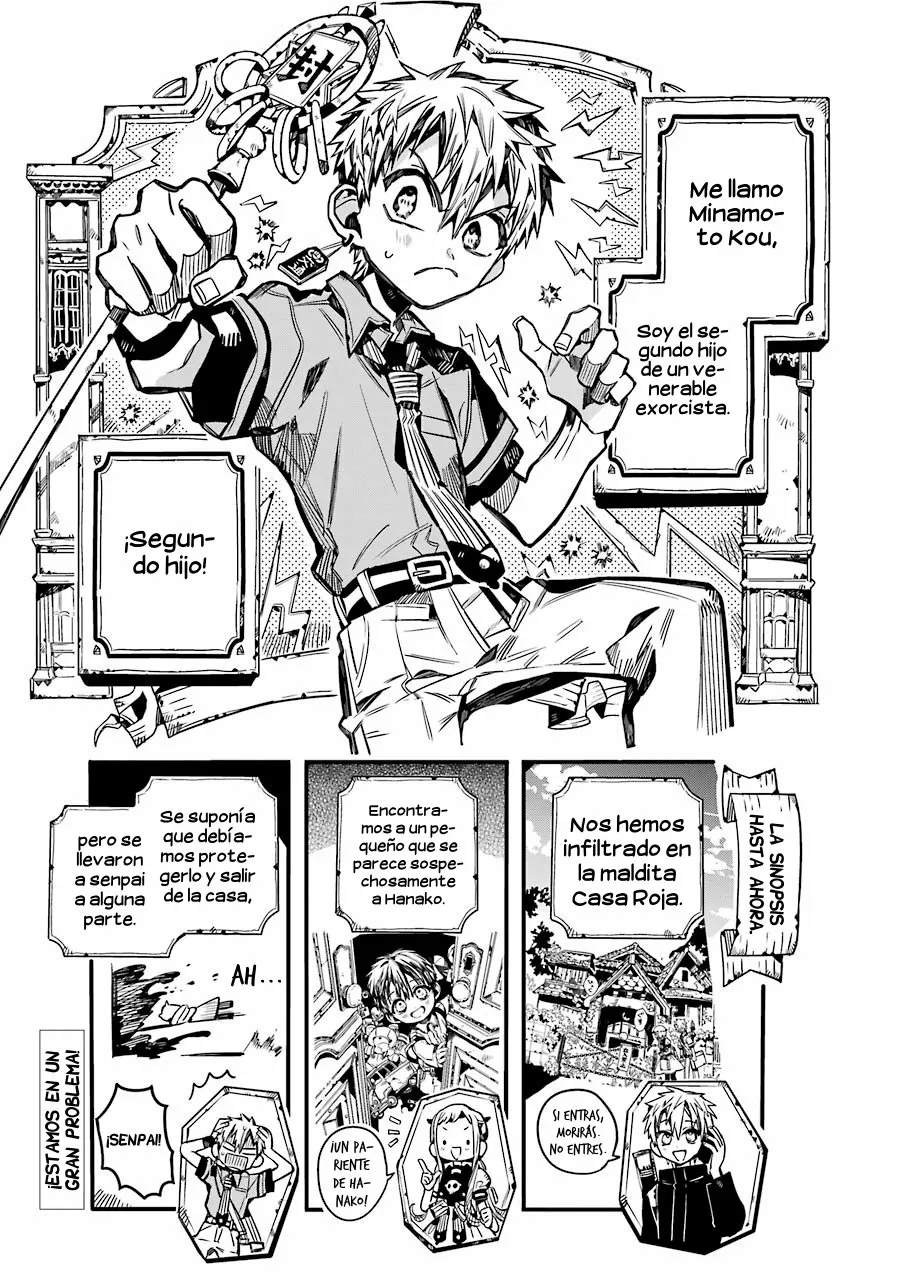 Jibaku Shounen Hanako-kun Capítulo 77 - Página 4