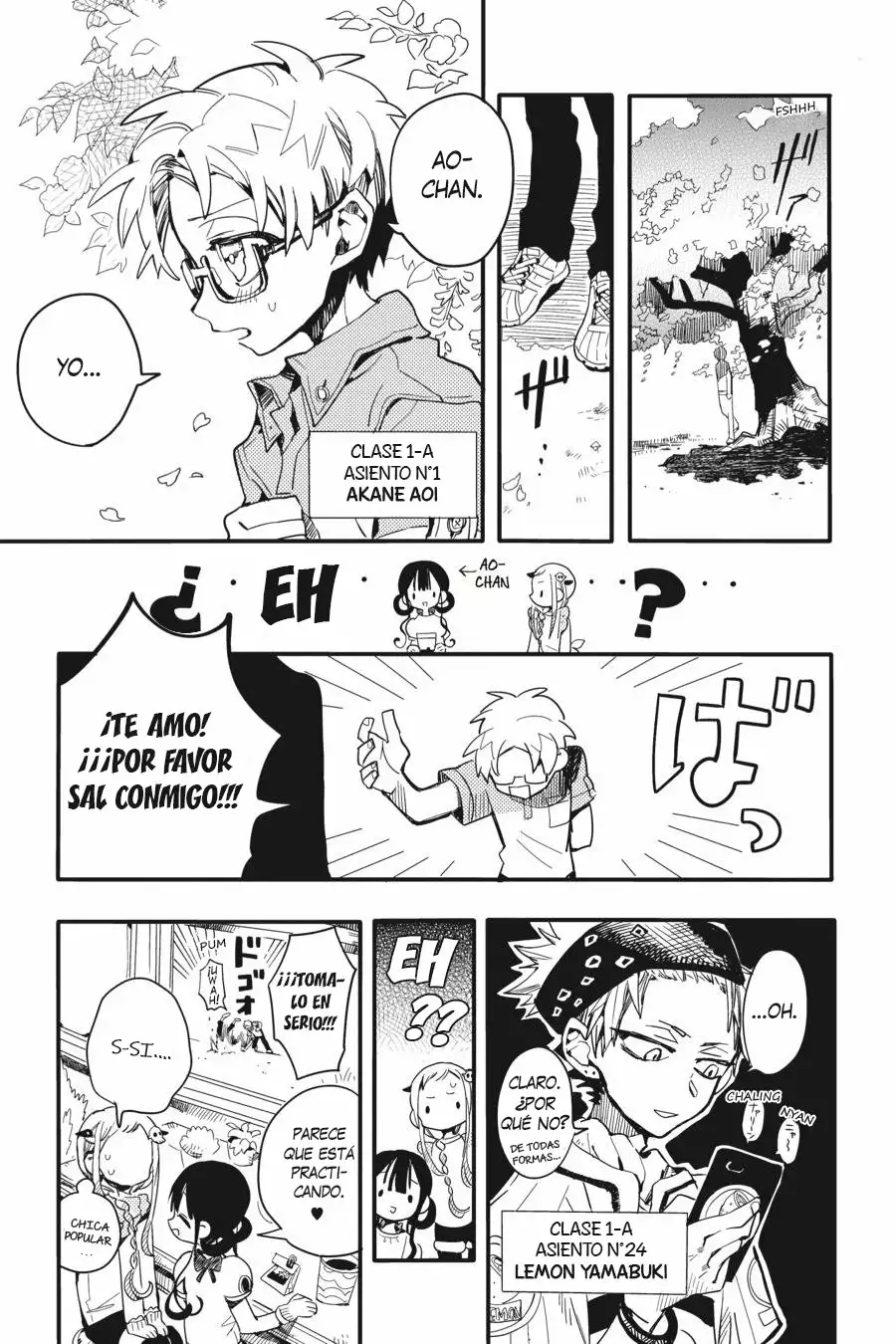 Jibaku Shounen Hanako-kun Capítulo 8 - Página 13