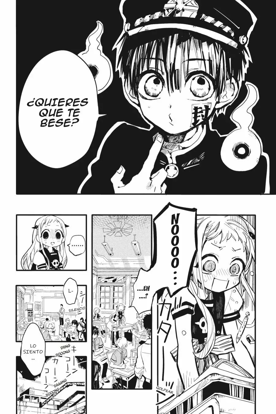 Jibaku Shounen Hanako-kun Capítulo 8 - Página 4