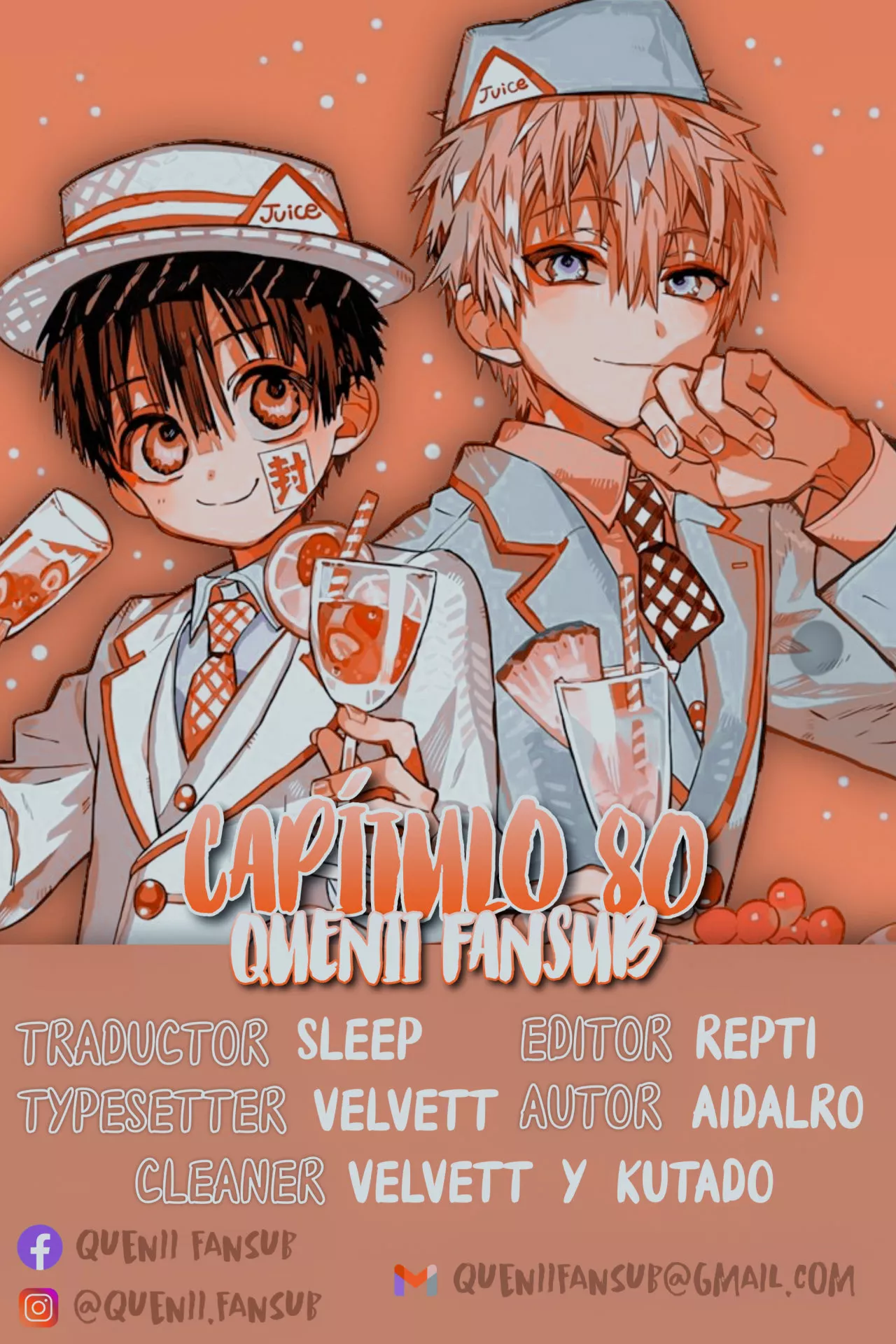 Jibaku Shounen Hanako-kun Capítulo 80 - Página 1