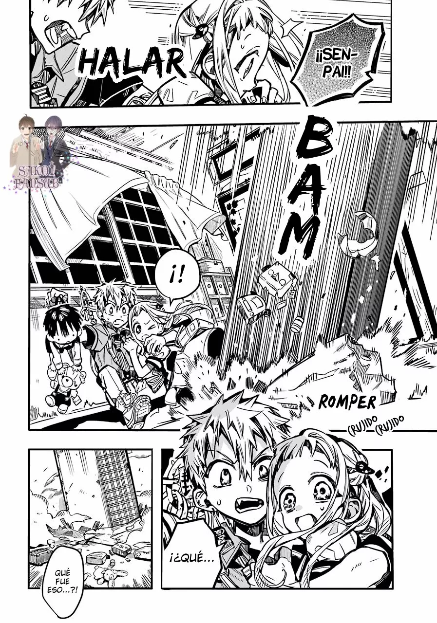 Jibaku Shounen Hanako-kun Capítulo 82 - Página 17