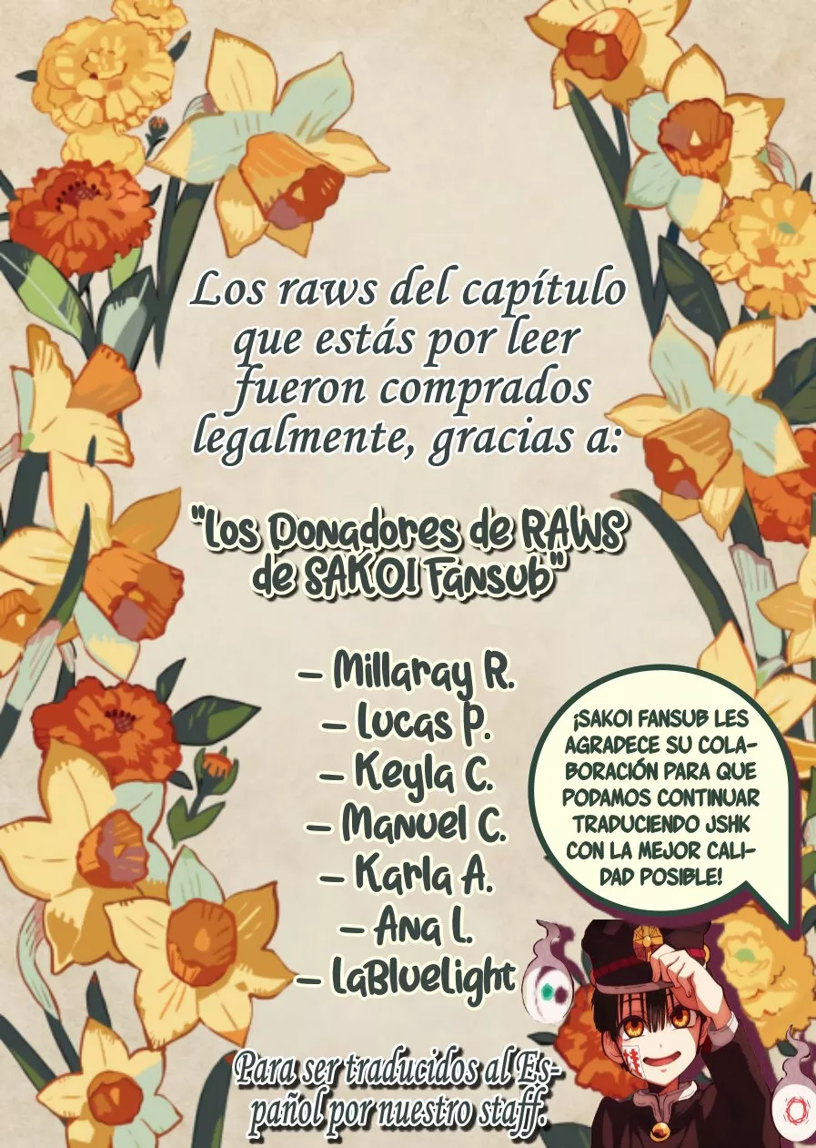 Jibaku Shounen Hanako-kun Capítulo 82 - Página 3