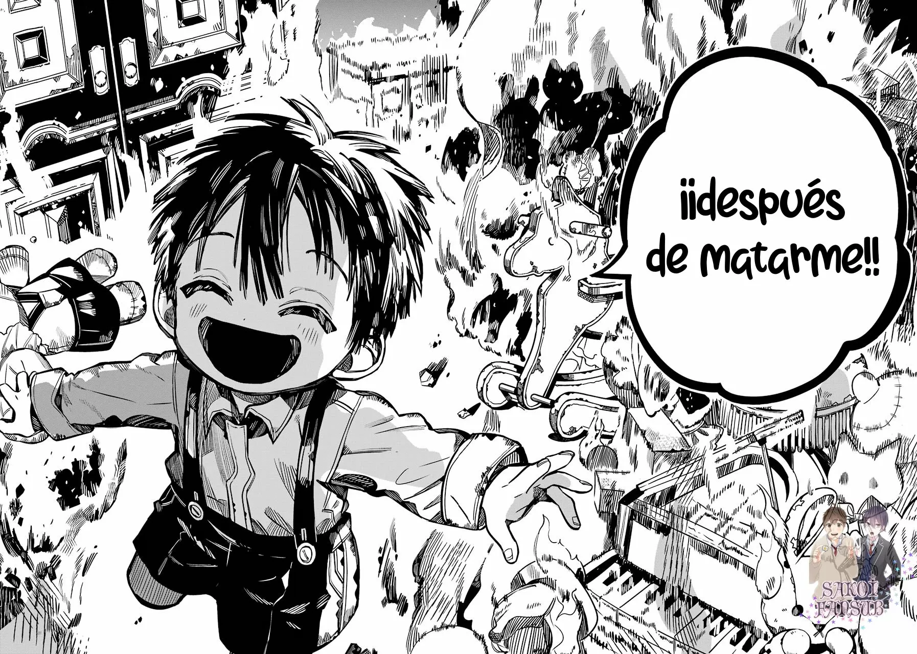 Jibaku Shounen Hanako-kun Capítulo 82 - Página 45