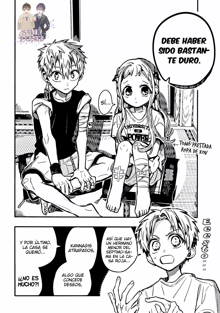 Jibaku Shounen Hanako-kun Capítulo 83 - Página 10