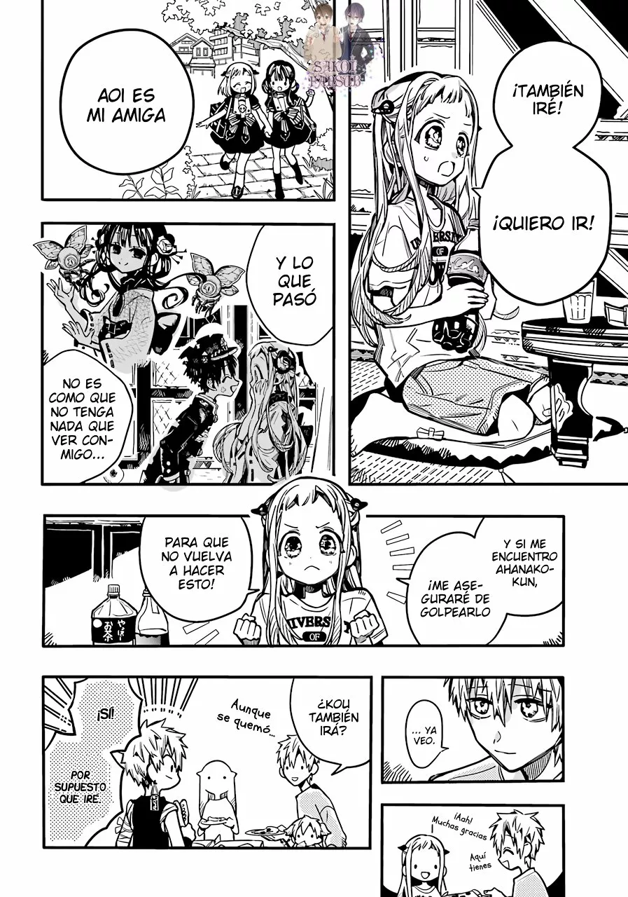 Jibaku Shounen Hanako-kun Capítulo 83 - Página 19