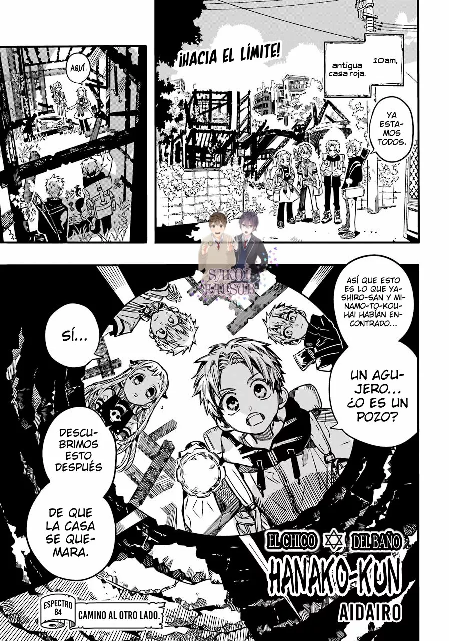 Jibaku Shounen Hanako-kun Capítulo 84 - Página 3