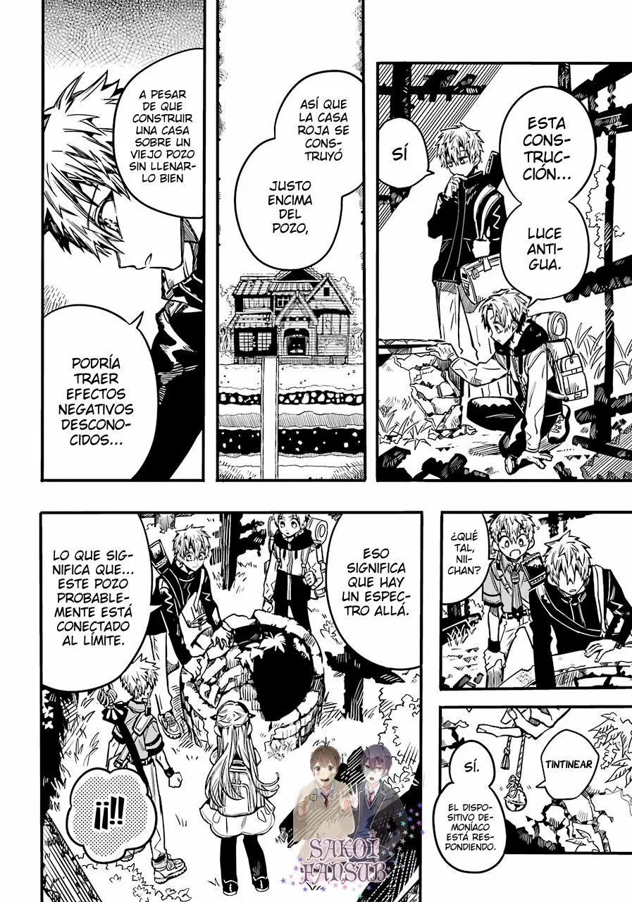 Jibaku Shounen Hanako-kun Capítulo 84 - Página 4