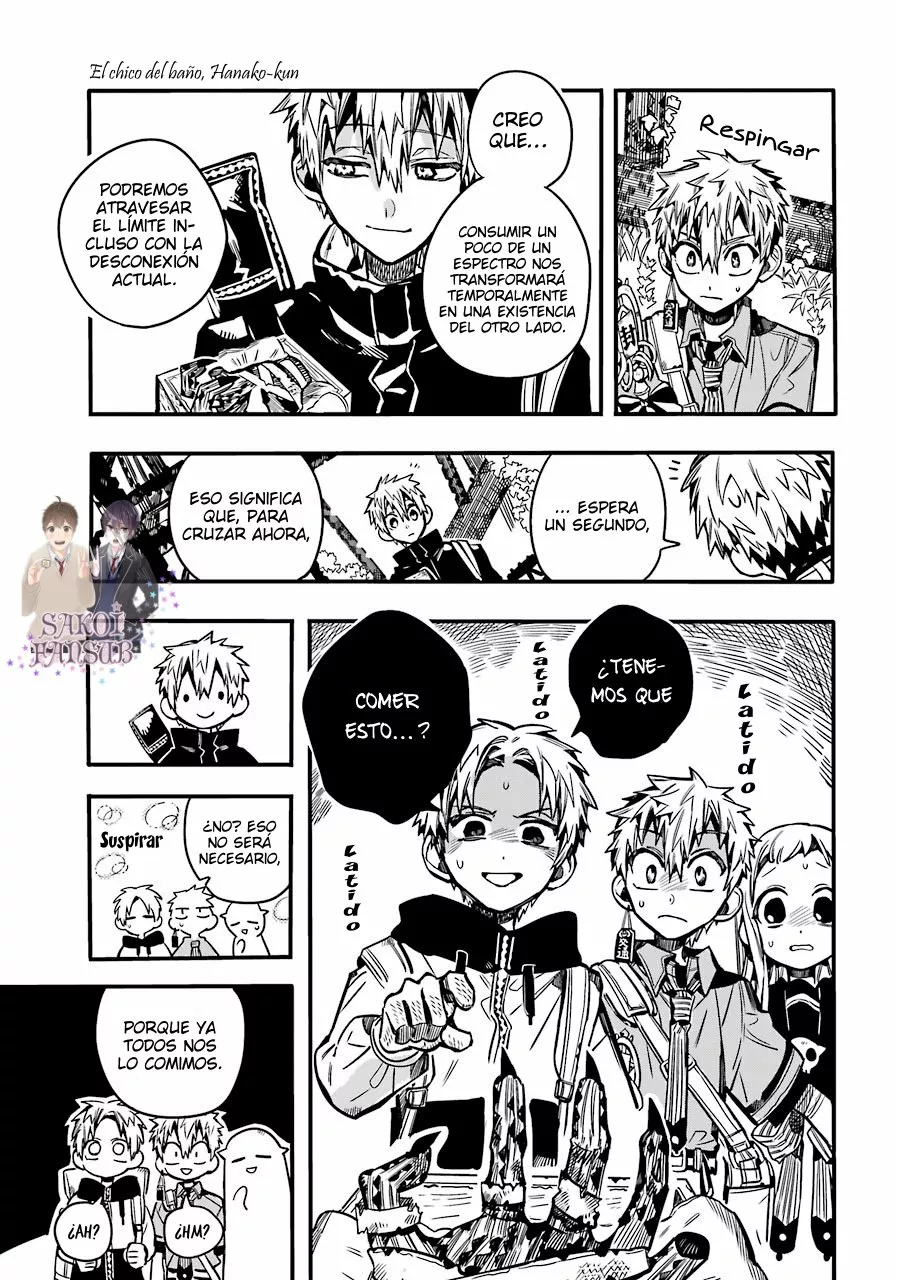 Jibaku Shounen Hanako-kun Capítulo 84 - Página 7