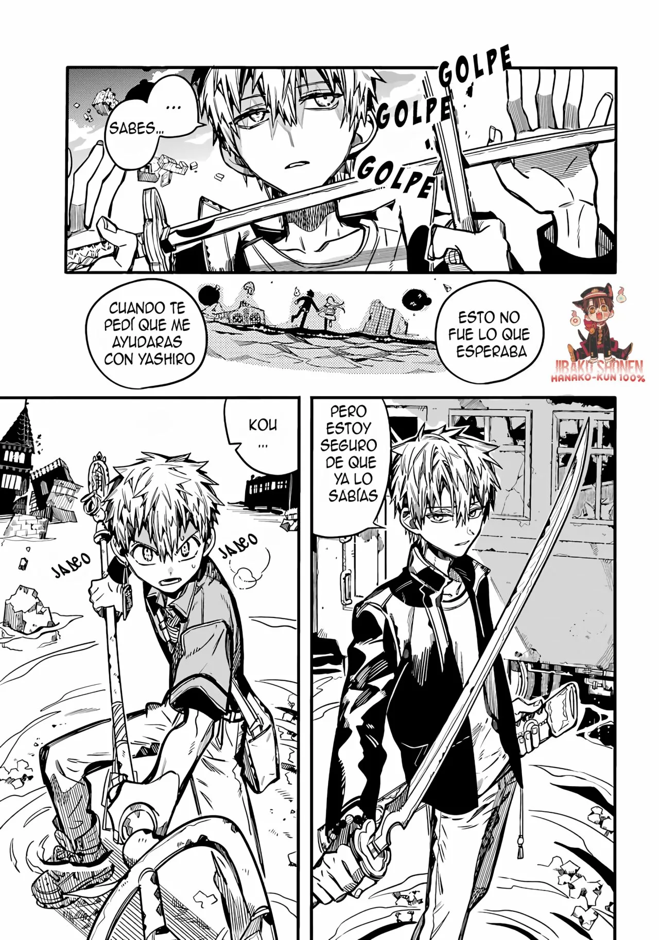 Jibaku Shounen Hanako-kun Capítulo 87 - Página 10