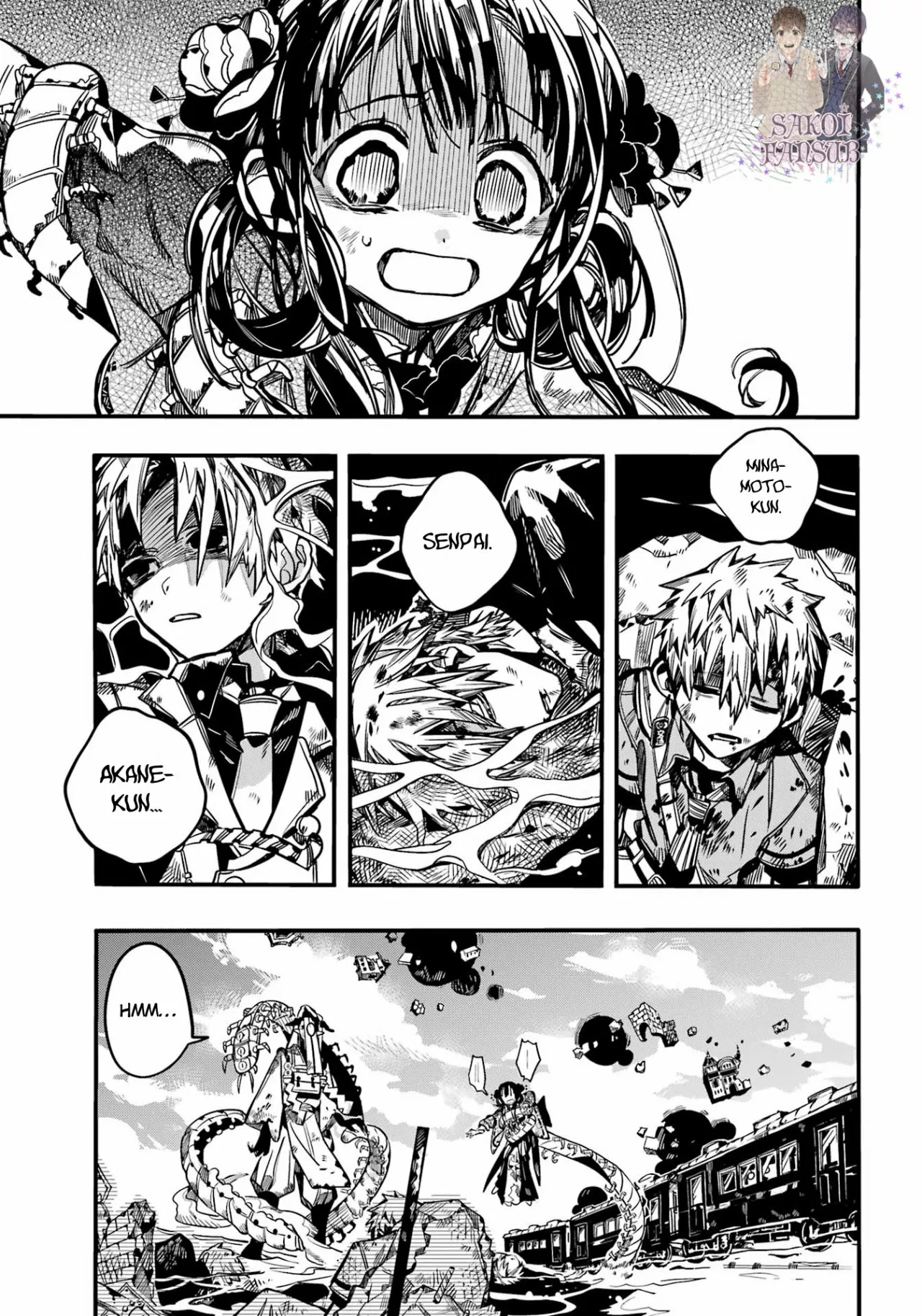 Jibaku Shounen Hanako-kun Capítulo 88 - Página 17